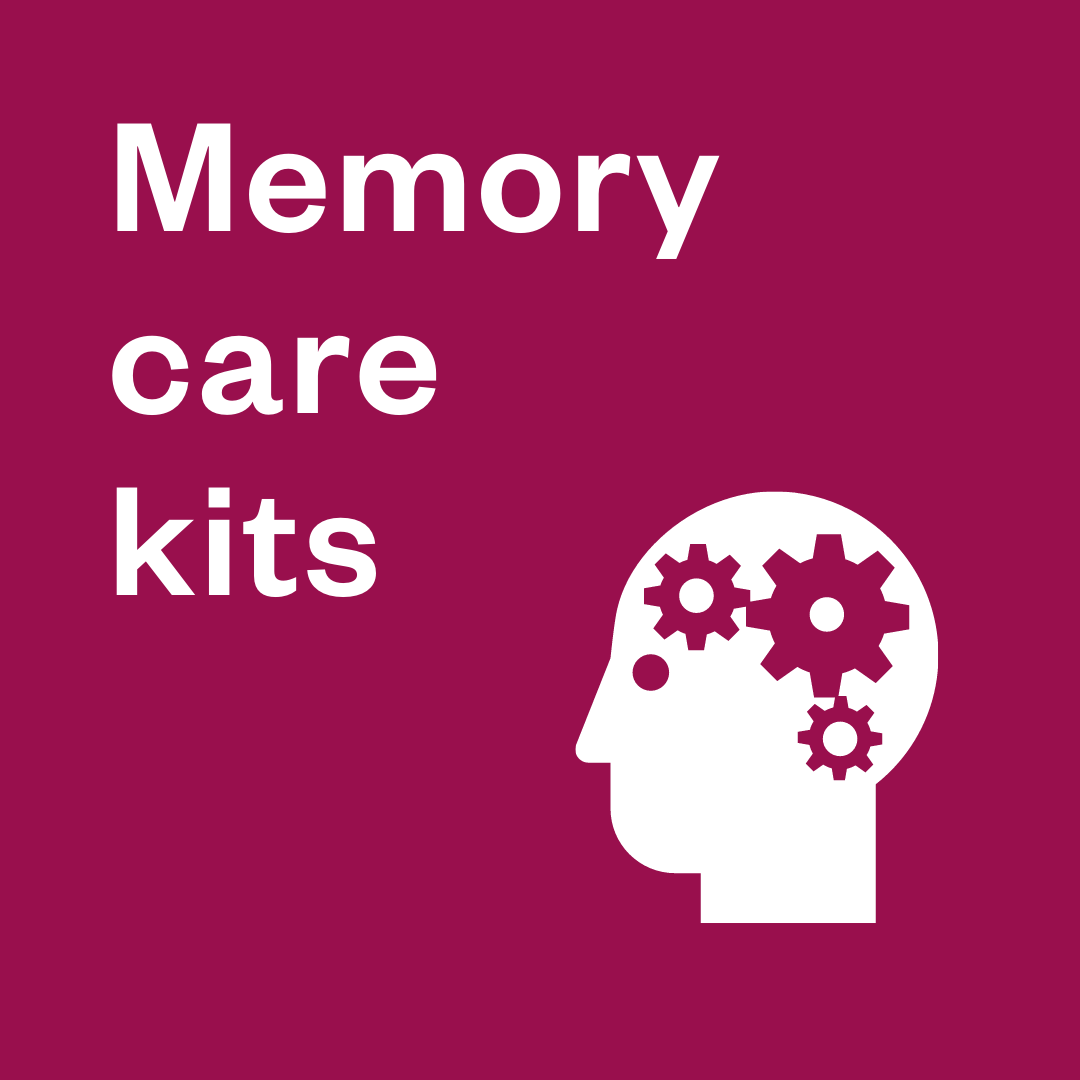 Memory care kits button